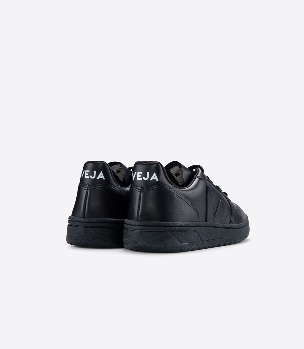 Veja Sneakers Womens - V-10 Bastille Cwl - Black - 0823YAUCW